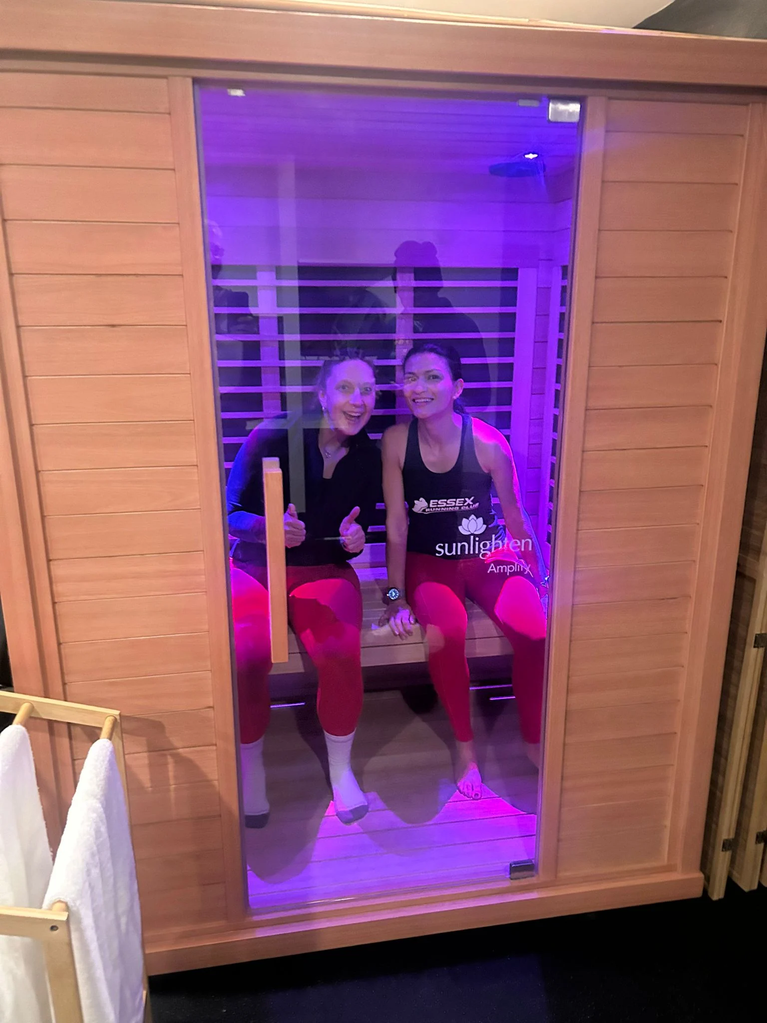 infrared sauna at profunctional running